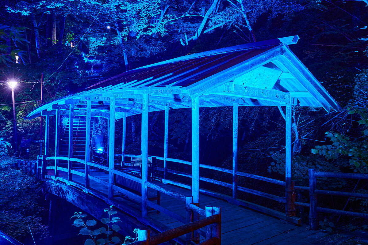 上田エール ブルーライトアップ