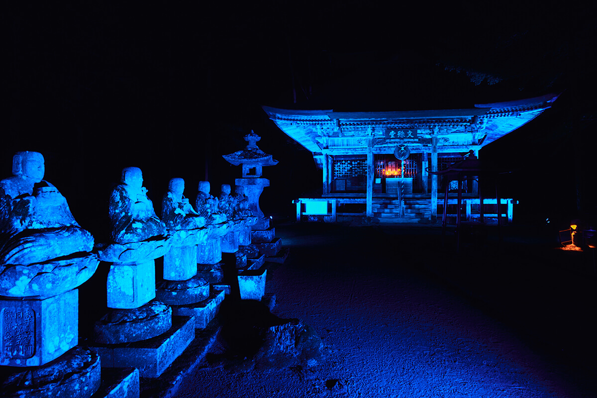 上田エール ブルーライトアップ